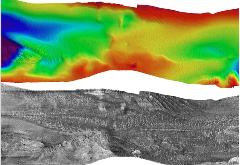 Bathymetry and Backscatter